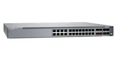 Produktbild von Juniper EX4100-24T, Unmanaged, Power over Ethernet (PoE), Rack-Einbau, 1U