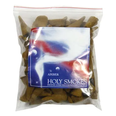 Immagine prodotto di Holy Smokes - Cono d'incenso ambrato da 100g