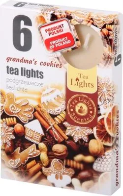 Zdjęcie produktu dla Nohel Garden Admit Tea Lights Grandmas cookies 6 szt