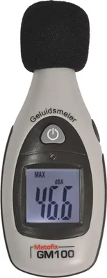 Obrázok produktu pre Metofix GM100 Meradlo hladiny hluku - NETIM - 545700