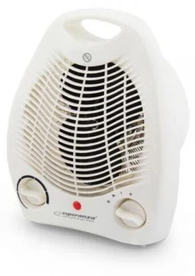 Productafbeelding van Esperanza EHH011 Elektrische ruimteverwarmer, binnen gebruik, wit, 1000/2000 Watt