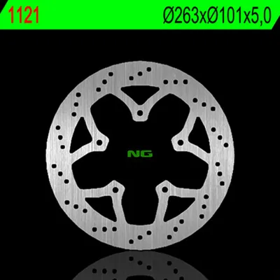 Obrázok produktu pre NG BRAKES Bremsscheibe rund starr