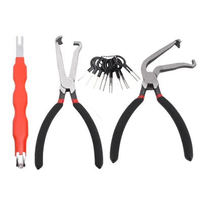 Obrázek produktu pro 4dílná sada odpojovacích kleští, multifunkční demontážní nástroj pro opravy automobilů, ergonomický, červený