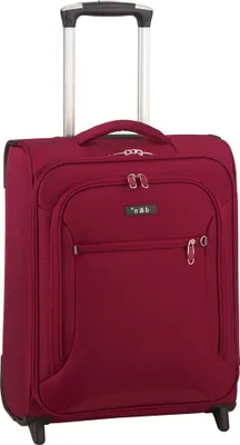 Produktbild von Kleiner Handgepäck Trolley Stoffkoffer, Reisegepäck Rot 54 cm 1,9 kg Bowatex