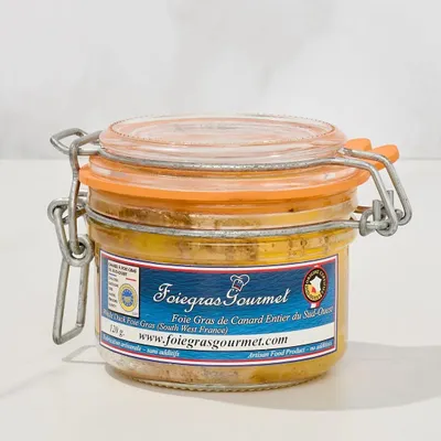 Produktbild von Entenstopfleber am Stück aus Südwestfrankreich 120 g
