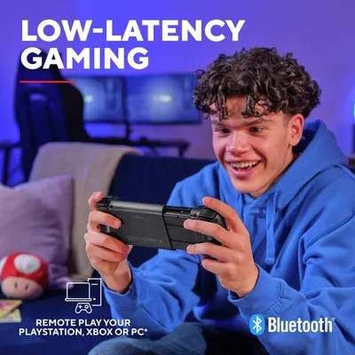 Zdjęcie produktu dla Trust GXT 735 Mylox, Gamepad, Android, iOS, Przycisk Home, Przycisk zasilania, Przycisk Select, Przycisk Turbo, Analogowa/Cyfrowa, Bezprzewodowy, Bluetooth