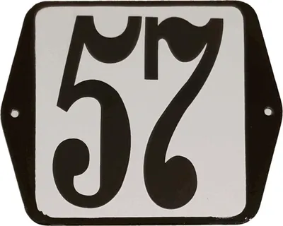 Productafbeelding van Hausnummernschild Standard 57