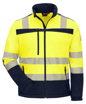 Produktbild von NITRAS Warnschutz Softshelljacke MOTION TEX VIZ Gr. XS gelb