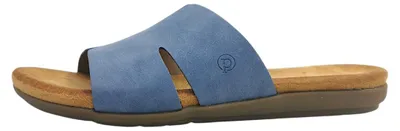 Produktbild von 2 Go Fashion Dorris Damenschuhe Sandalen Bequem Pantolette Blau Freizeit