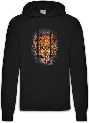 Produktbild von Urban Backwoods Devil Of De Andy, Herren Hoodie, Farbe: Schwarz, Größe: L