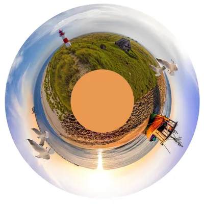 Produktbild von Sport-Thieme Effektrad, Nordseepanorama