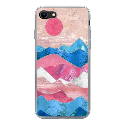 Produktbild von MuchoWow® Handyhülle Schutzhülle Hülle für iPhone 7 Stolz - Transgender - Marmor Silikon Softcase Handy Hülle - Kartenhalter