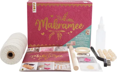 Image de Nouer des macramés - La merveilleuse boîte créative