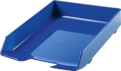 Image de HAN Corbeille à courrier WAVE 1028-14 A4/C4 empilable bleu 5 pcs/paquet