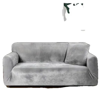 Produktbild von Sofabezug, Polyester, passt für 1-4-Sitzer Sofas, rutschfestes Design, maschinenwaschbar, zeitgenössischer Stil
