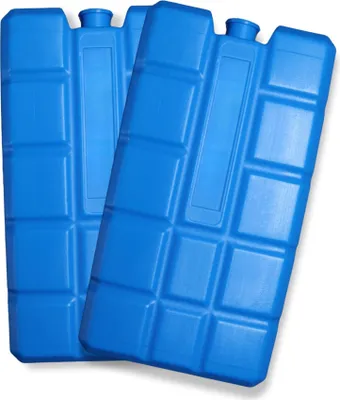 Produktbild von Kühlakku blau | 2 Stück | (200 g) | schnell gefrierend | lange Kühldauer | robust und langlebig | auslaufsicher
