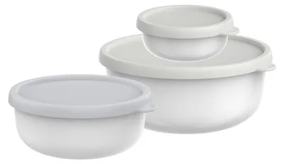 Obrázok produktu pre MEPAL 106298030600 MEPAL Frischhaltedosen-Set Lumina 2.0 weiß 0,25/0,75/1,5 l, 1 Set