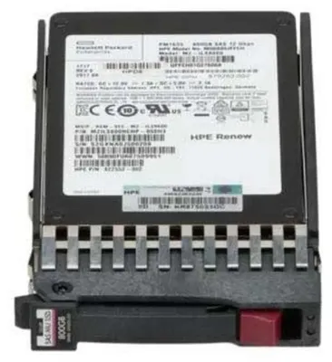 Immagine prodotto di Unità con memoria a stato solido HPE P9M80A interna da 3,5" 800 GB SAS