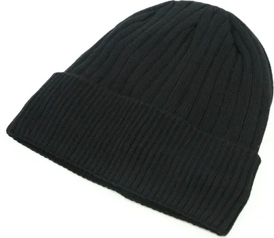 Produktbild von INF Strickmütze und Halswärmer - Herren - Schwarz
