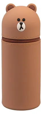 Produktbild von Grupo Erik Line Friends Brown Federmäppchen Mäppchen Merch