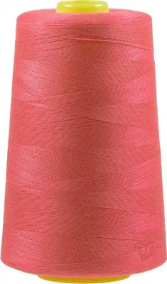 Produktbild von 4572m Qualitäts Overlock-Garn Overlock-Nähgarn  Farben 541 bis 580, Farbe:A543 erdbeerrot