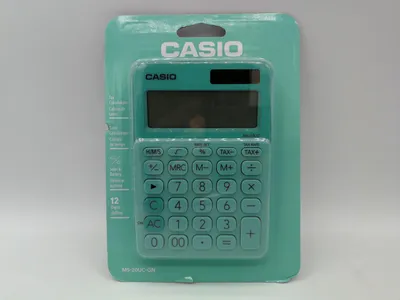 Produktbild von Casio MS-20UC-GN Taschenrechner Desktop Einfacher Taschenrechner Grün