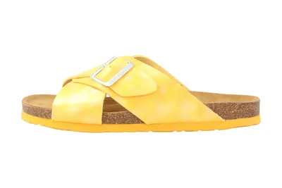 Produktbild von Dr. Brinkmann Pantoletten in Übergrößen Gelb 700340-06 große Damenschuhe
