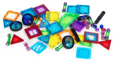 Zdjęcie produktu dla MULTISTORE HC397265 Magnetyczne klocki dom i samochód, 48 elementów