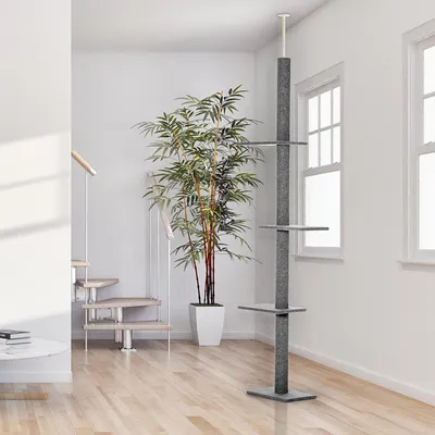 Produktbild von Kratzbaum Deckenhoch 228-260 cm Katzenbaum Plattformen Mehrstöckig Katzen