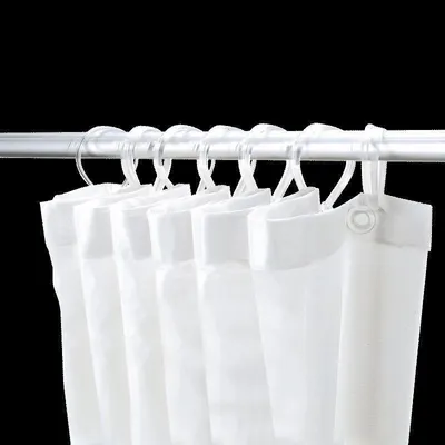 Image de Rideau de douche Delabie 1800x2000mm PVC blanc