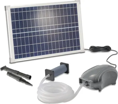 Produktbild von esotec Solar Teichbelüfter-SET POWER STONE 25/500 Professional Teichpumpe 101897