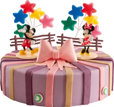 Produktbild von Minnie & Micky Maus Tortendeko Set