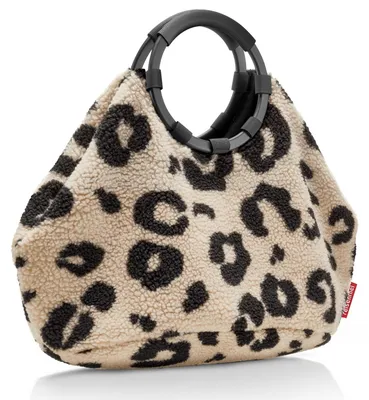 Produktbild von Reisenthel loopbag hobo, Frau, Hobo-Tasche, Reißverschlusstasche, Braun, Schwarz, Muster, Schwarz