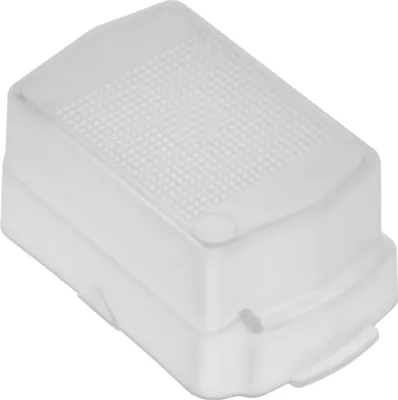Produktbild von vhbw Blitz-Diffusor kompatibel mit Yongnuo YN-460II, YN-465, YN-460, YN-467, YN-467II Blitz, Kamera - Kunststoff Weiß, Transparent, 4,4 x 7,3 cm