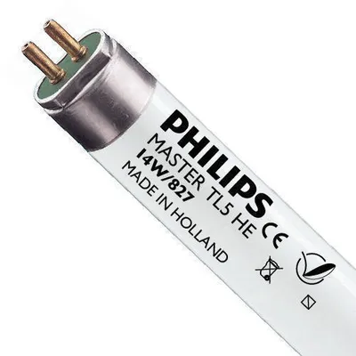 Zdjęcie produktu dla Philips MASTER TL5 HE, 14 W, G5, T5, 1350 lm, Ciepłe białe