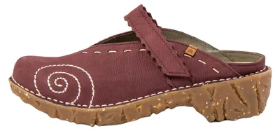 Produktbild von El Naturalista Clogs Damen NG96 PLEASANT RIOJA / YGGDRASIL Farbe Rot