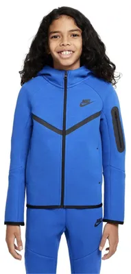 Produktbild von Nike Jungen Sport-Kapuzen-Sweatshirt mit durchgehendem Reißverschluss, Blau