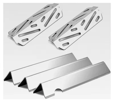 Produktbild von Ersatzteile für Weber Genesis II Grill - Flavorizer Bars und Hitzeschutz für E-210, S-210, E-240, S-240