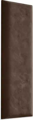 Obrázek produktu pro Muralo čalouněný panel STĚNOVÉ POLŠTÁŘE nástěnné čalounění čelo postele nástěnný panel hnědý 80 cm x 20 cm
