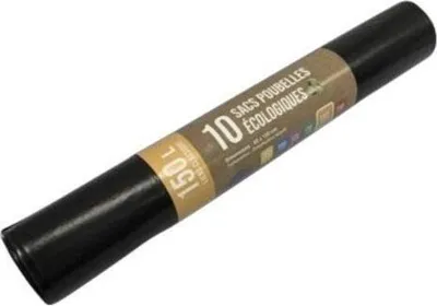 Image de Sacs-poubelle 150 l noir