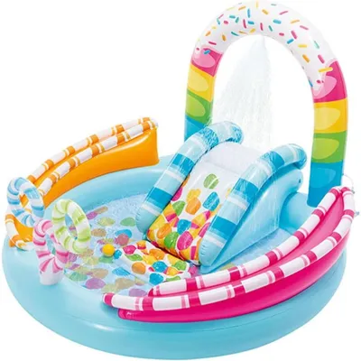 Produktbild von INTEX 57144NP - Playcenter - Candy Fun (170x94x122cm) Planschbecken Spielcenter