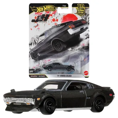 Produktbild von Hot Wheels Car Culture Premium Die-Cast-Spielzeug-Auto oder -Truck im Maßstab 1:64 (Stile können abweichen), Auto, 3 Jahr(e), Kunststoff, Metall, Schwarz