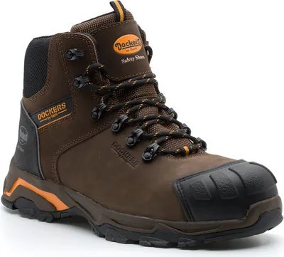 Image de DOCKERS by GERLI Chaussures de travail homme - FROST S3 brown, Taille:47 EU