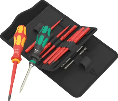 Produktbild von WERA Wechselklingen-Set, 05220011001, Kompakt Special Edition 1 VDE, 18-teilig