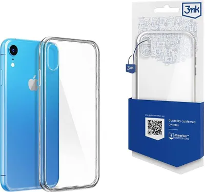 Image de 3mk Housse de protection Clear Case Cover pour Apple iPhone Xr transparent Backcover
