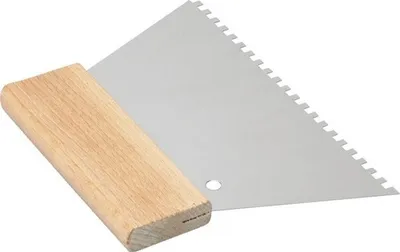 Produktbild von Kleberverteilspachtel Kaufmann gezahnt E 10