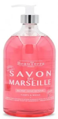 Imagen del producto de Beauterra Marseille Jabón Rosa Antigua 1000ml