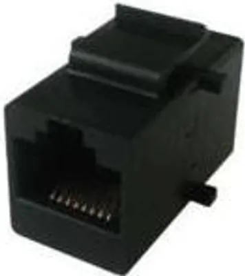 Produktbild von Microconnect KEYSTONE-8, Schwarz, RJ-45, RJ-45, Cat6, U/UTP (UTP), 5 g