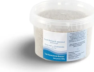Produktbild von Keltisches Meersalz grob – biologisch, glutenfrei, vegan, gentechnikfrei, ideal zum Kochen und für kosmetische Zwecke - Celtic Salt Products