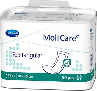 Produktbild von Molicare rectangular 3 Tropfen 20x40 cm 50 St